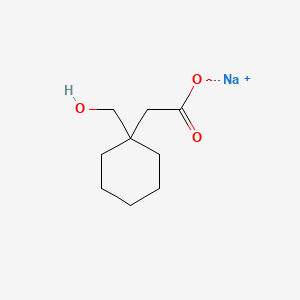 molecular formula C9H15NaO3 B1682099 OTS186935 CAS No. 7009-49-6