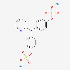 molecular formula C18H13NNa2O8S2 B1682106 Sodium picosulfate CAS No. 10040-45-6