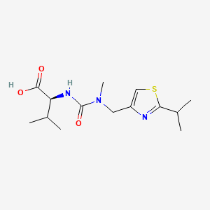 B1682112 Ureidovaline CAS No. 154212-61-0