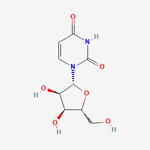 molecular formula C9H12N2O6 B1682114 Uridine CAS No. 58-96-8