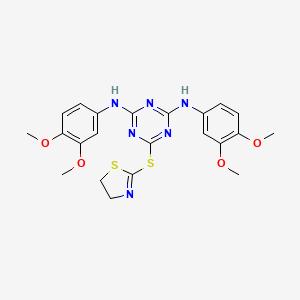 molecular formula C22H24N6O4S2 B1682119 UTA1inh-C1 