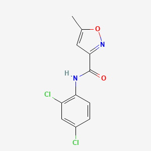 molecular formula C11H8Cl2N2O2 B1682121 UTL-5g CAS No. 646530-37-2