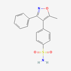 molecular formula C16H14N2O3S B1682126 瓦尔德考昔 CAS No. 181695-72-7