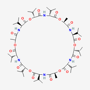 molecular formula C54H90N6O18 B1682140 缬氨霉素 CAS No. 2001-95-8