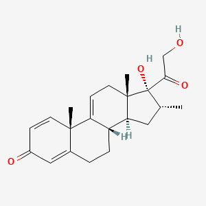 molecular formula C22H28O4 B1682149 Vamorolone CAS No. 13209-41-1