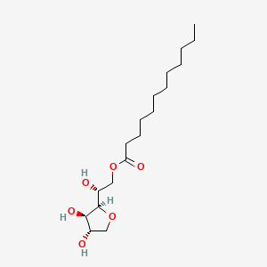 molecular formula C18H34O6 B1682155 Span(R) 20 CAS No. 1338-39-2