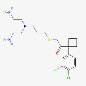 molecular formula C25H35Cl2NO8S B1682162 Unii-I3W0wcc63A CAS No. 548491-50-5