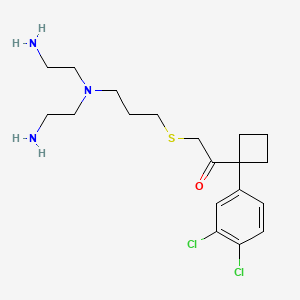 molecular formula C25H37Cl2N3O8S B1682162 Unii-I3W0wcc63A CAS No. 548491-50-5