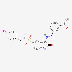 molecular formula C22H17FN4O5S B1682163 SPI-112 CAS No. 1051387-90-6