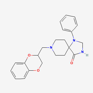 molecular formula C22H25N3O3 B1682170 Spiroxatrine CAS No. 1054-88-2