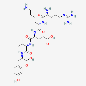 molecular formula C31H51N9O9 B1682174 Splenopentin CAS No. 75957-60-7