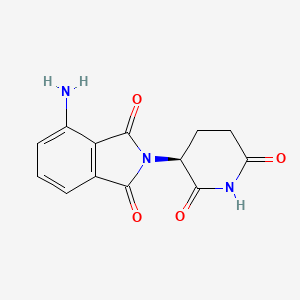 molecular formula C13H11N3O4 B1682176 (S)-Pomalidomide CAS No. 202271-89-4