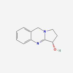 molecular formula C11H12N2O B1682190 (-)-Vasicine CAS No. 6159-55-3