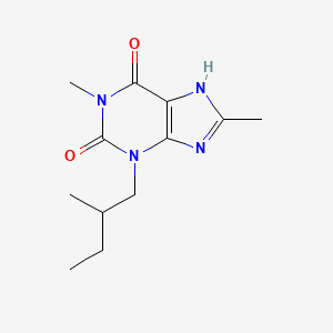 molecular formula C12H18N4O2 B1682205 Verofylline CAS No. 66172-75-6