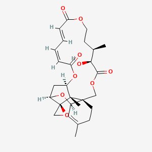 molecular formula C27H34O9 B1682206 Verrucarin A CAS No. 3148-09-2
