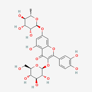 molecular formula C27H30O16 B1682221 Vincetoxicoside A CAS No. 18016-58-5