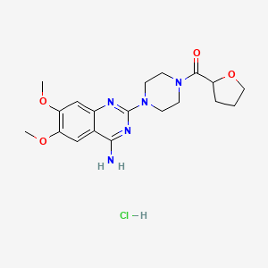 molecular formula C19H26ClN5O4 B1682229 Terazosin hydrochloride CAS No. 63074-08-8