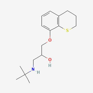 molecular formula C16H25NO2S B1682231 Tertatolol CAS No. 83688-84-0