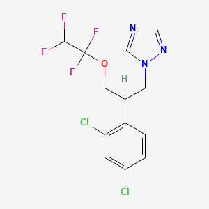molecular formula C13H11Cl2F4N3O B1682234 Tetraconazole CAS No. 112281-77-3