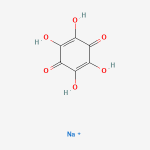 2,5-Cyclohexadiene-1,4-dione, 2,3,5,6-tetrahydroxy-, sodium salt (1:2)