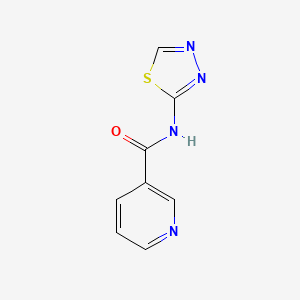 molecular formula C8H6N4OS B1682239 TGN-020 CAS No. 51987-99-6