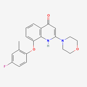 molecular formula C20H19FN2O3 B1682241 TGX-155 CAS No. 351071-90-4
