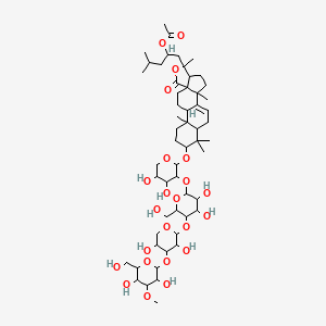 molecular formula C55H88O23 B1682243 Thelenotoside B CAS No. 72175-95-2