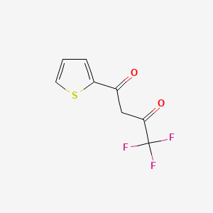molecular formula C8H5F3O2S B1682245 Thenoyltrifluoroacetone CAS No. 326-91-0