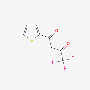 molecular formula C6H5F3O2S B1682245 2-Thenoyltrifluoroacetone CAS No. 326-91-0