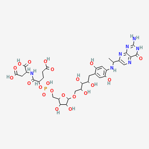molecular formula C33H44N7O21P B1682253 Thermopterin CAS No. 135745-46-9