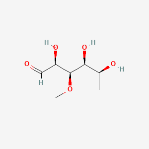 molecular formula C7H14O5 B1682254 Thevetose, L- CAS No. 18546-09-3