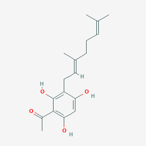 molecular formula C18H24O4 B1682255 tHGA CAS No. 43230-43-9