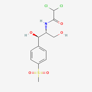 molecular formula C12H15Cl2NO5S B1682257 硫酸噻吩氯酚 CAS No. 15318-45-3