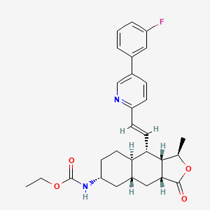 molecular formula C29H33FN2O4 B1682261 Vorapaxar CAS No. 618385-01-6