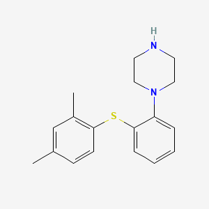 molecular formula C18H22N2S B1682262 Vortioxetine CAS No. 508233-74-7