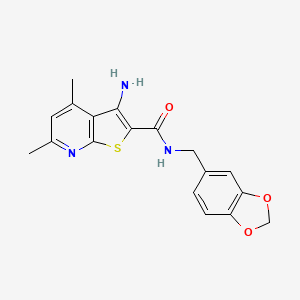 molecular formula C18H17N3O3S B1682264 VU0152099 