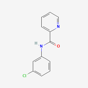 molecular formula C12H9ClN2O B1682265 N-(3-chlorophenyl)picolinamide CAS No. 61350-00-3