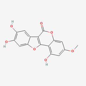 molecular formula C16H10O7 B1682273 Wedelolactone CAS No. 524-12-9