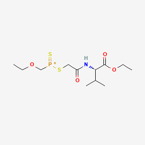 molecular formula C12H23NO4PS2+ B1682279 Wy-40770 CAS No. 61425-54-5