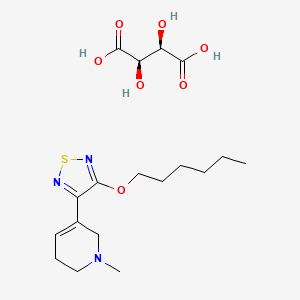 molecular formula C18H29N3O7S B1682284 Xanomeline Tartrate CAS No. 152854-19-8