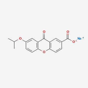 molecular formula C17H13NaO5 B1682285 Xanoxate sodium CAS No. 41147-04-0