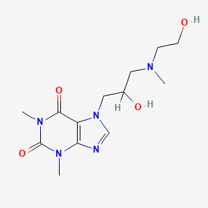 molecular formula C13H21N5O4 B1682289 Xanthinol CAS No. 2530-97-4