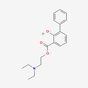 molecular formula C19H23NO3 B1682293 Xenysalate CAS No. 3572-52-9