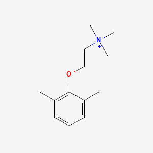 molecular formula C13H22NO+ B1682297 Xylocholine CAS No. 669-50-1