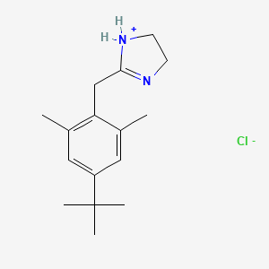 molecular formula C16H25ClN2 B1682299 Xylometazoline hydrochloride CAS No. 1218-35-5