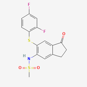 B1682305 Thioflosulide CAS No. 158205-05-1