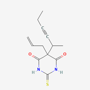 molecular formula C13H16N2O2S B1682307 Thiohexital CAS No. 7651-40-3