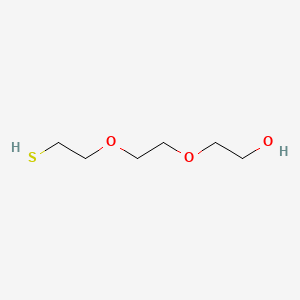 molecular formula C6H14O3S B1682312 Thiol-C2-PEG2-OH CAS No. 56282-36-1