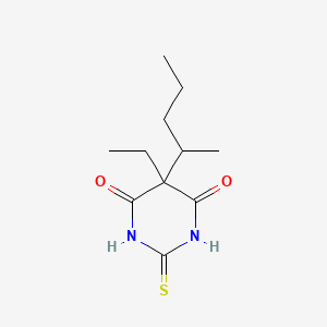 molecular formula C11H18N2O2S B1682321 Thiopental CAS No. 76-75-5