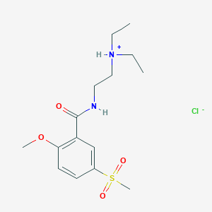 molecular formula C15H25ClN2O4S B1682332 Tiapride hydrochloride CAS No. 51012-33-0